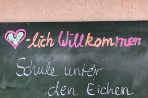 Lamaklasse auf Klassenfahrt
